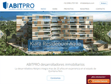 Tablet Screenshot of abitpro.com